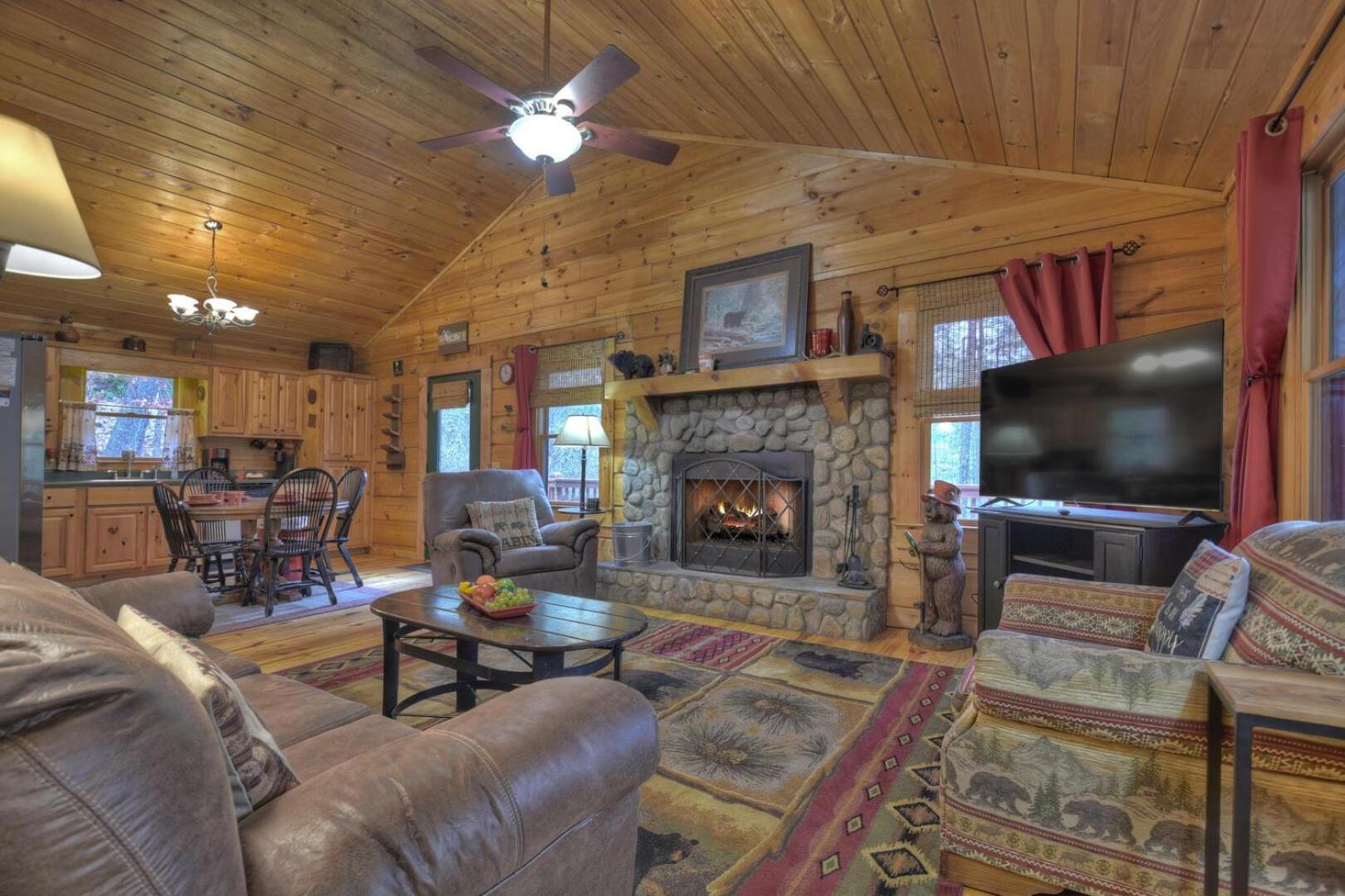 Papa Bear'S Den Villa Cherry Log ภายนอก รูปภาพ