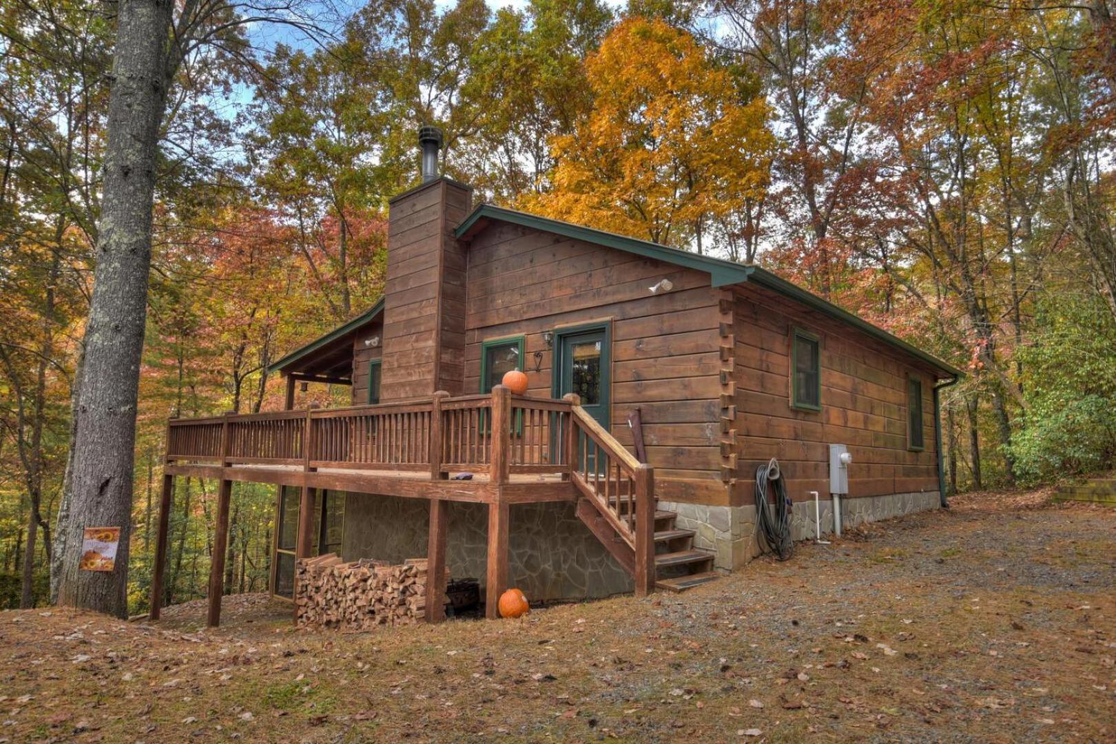 Papa Bear'S Den Villa Cherry Log ภายนอก รูปภาพ